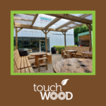 View of Siemens Energy outdoor wellbeing space created by Touch Wood